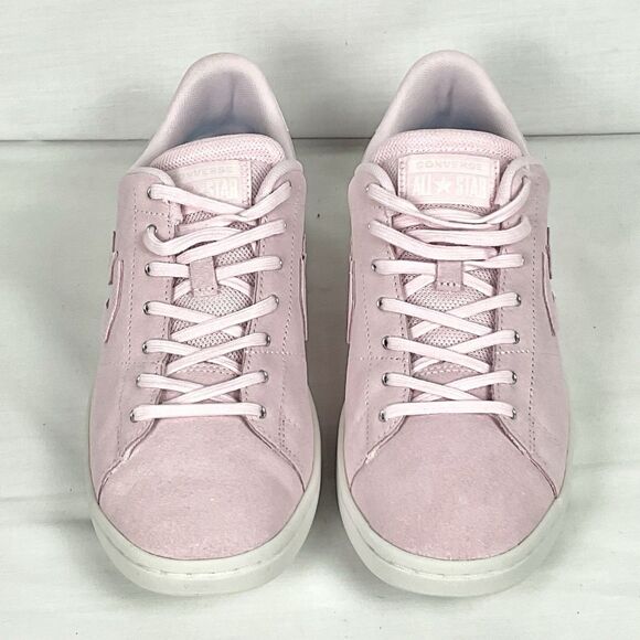 Converse Women's All Court Ox Sneakers Shoes Pink Suede Sz 10 New Lace Up - Picture 1 of 10